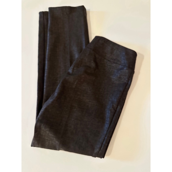 Lena Gabrielle Women's Black Textured Pants Size 6 - Picture 9 of 9